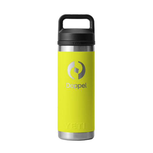 YETI Rambler Bottle 18oz - Firefly Yellow