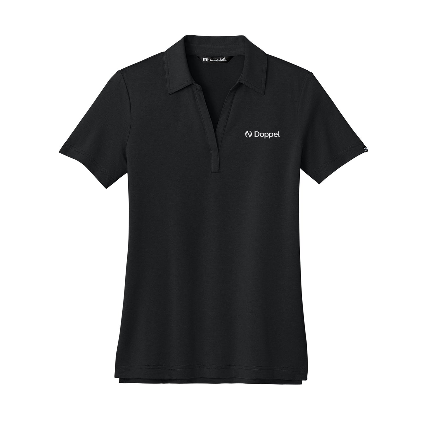 TravisMathew Women’s Glenview Solid Polo - Black