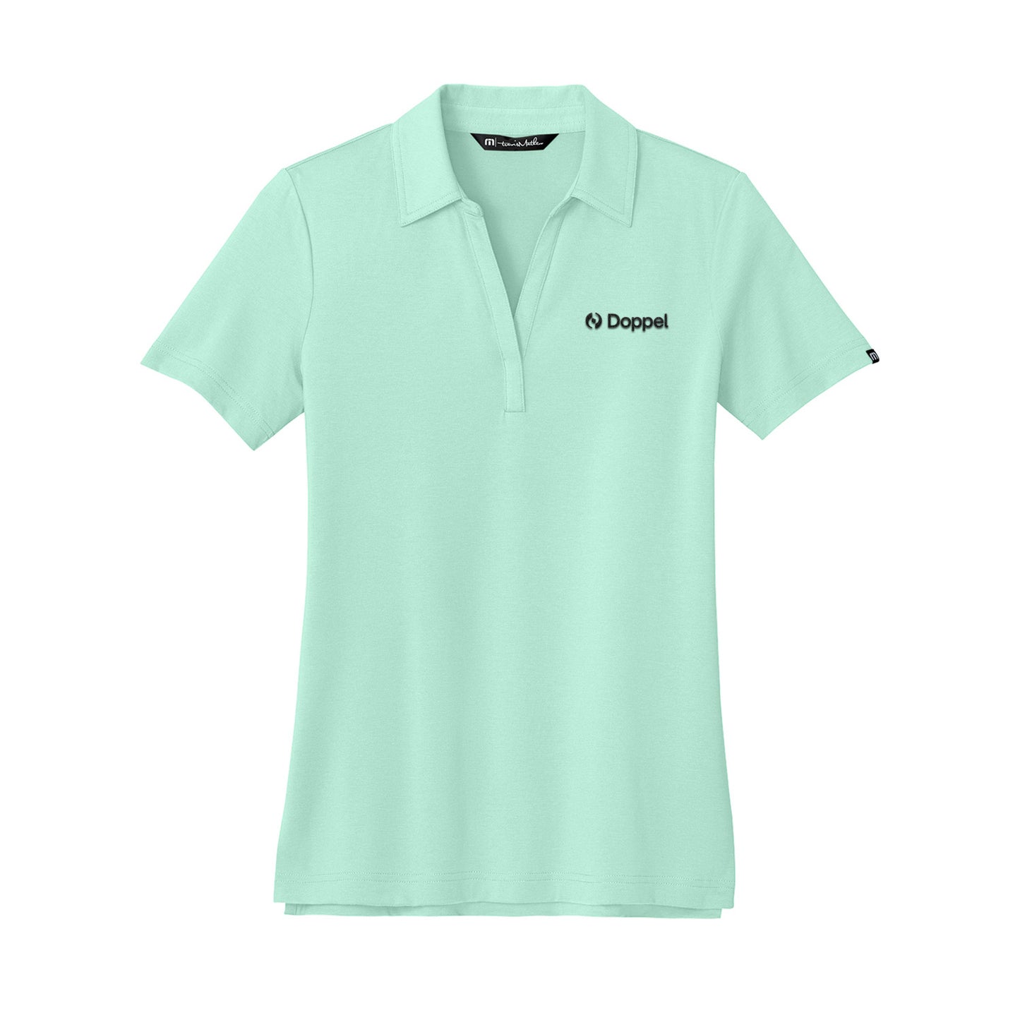 TravisMathew Women’s Glenview Solid Polo - Mint