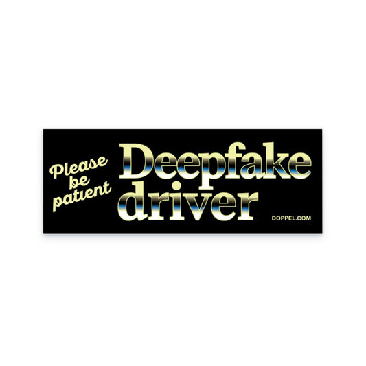 Deepfake Driver Sticker