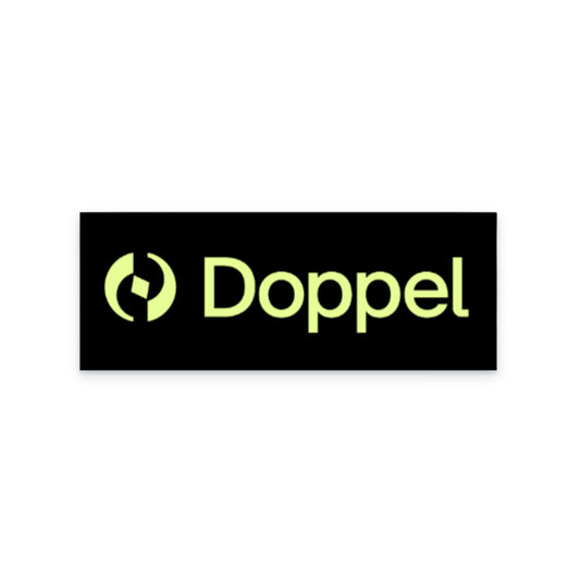 Rectangle Sticker - Black